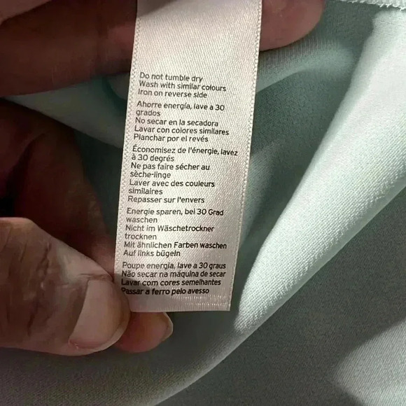 Topshop Off The Shoulder Mint Midi Flutter Sleeve Dress NWT Size 4 - Picture 7 of 7